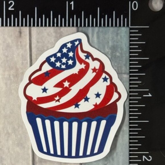 ๐10/$10๐ Red White Blue 4th Of July Waterproof Vinyl Sticker Decal - Picture 1 of 1